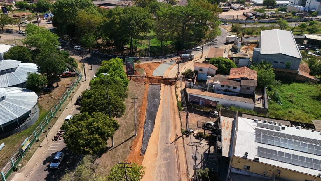 Prefeitura de Marabá realiza alargamento nas rotatórias para maior fluidez de veículos no trânsito