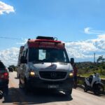 Motociclista fica ferido após colisão com picape na BR-230, em Marabá