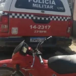 Motocicleta roubada é recuperada pela PM em Parauapebas