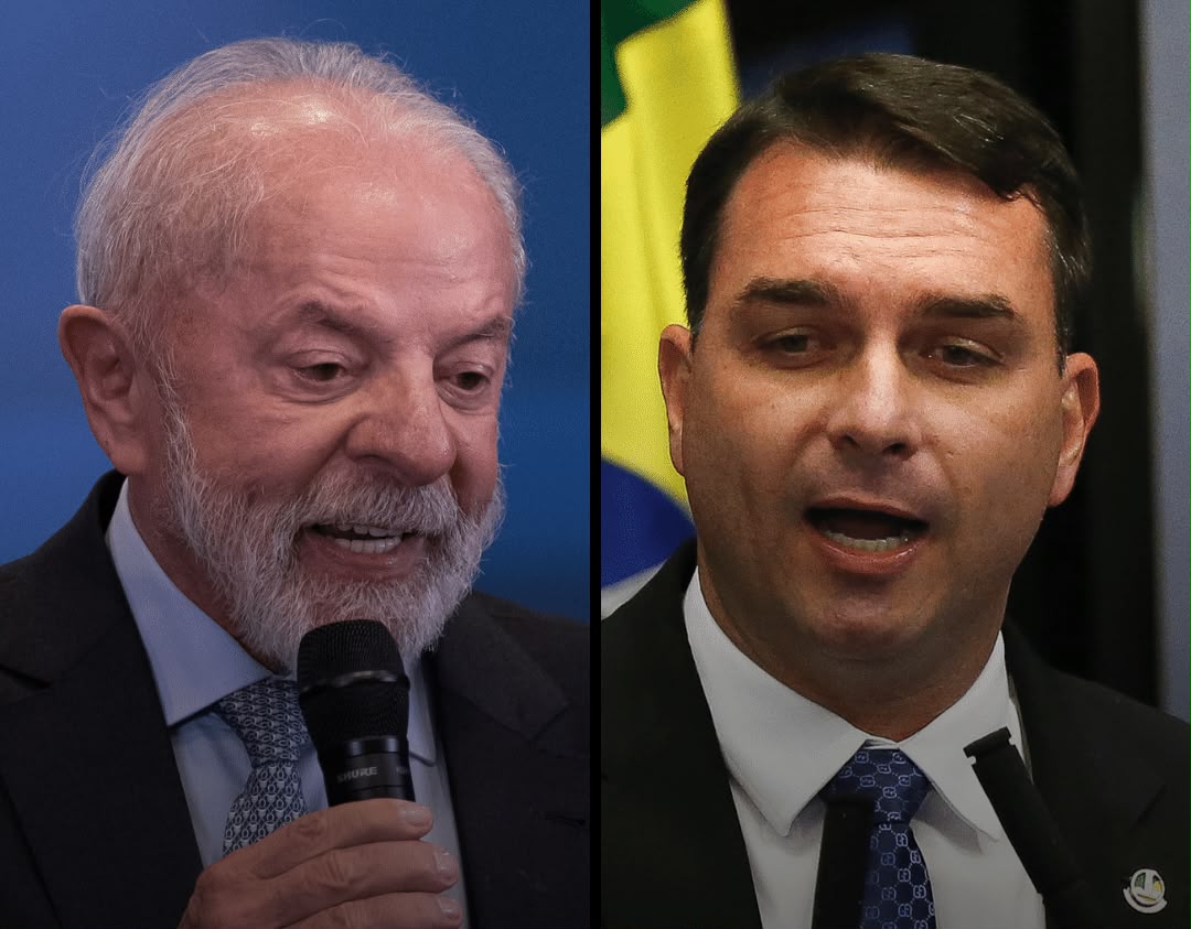 CNT/MDA: Lula lidera no primeiro e segundo turnos contra Flávio Bolsonaro