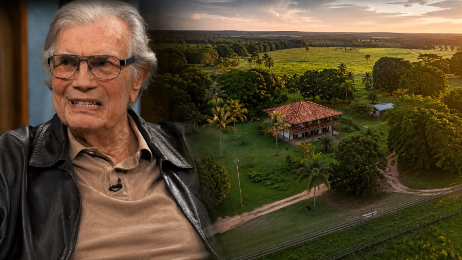 Fazenda de Tarcísio Meira no Pará tem mais de 10 mil hectares e é administrada pelo filho