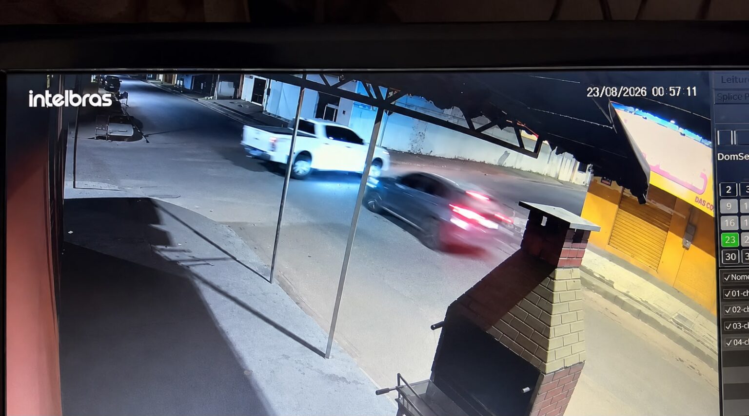 Vítima pede ajuda da população para identificar caminhonete que avançou preferencial e fugiu em Marabá