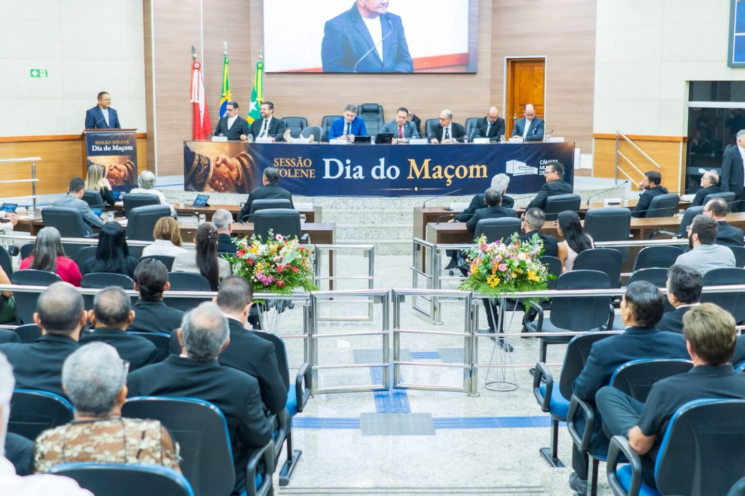 Câmara de Marabá celebra tradição e compromisso social da Maçonaria