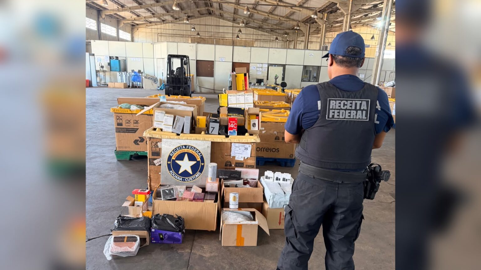 Receita Federal apreende cerca de R$ 100 mil em mercadorias durante fiscalização em Marabá
