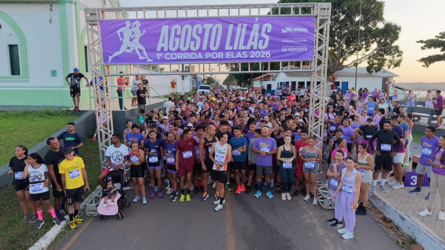 Itupiranga promove 1ª Corrida “Por Elas” com mais de 500 participantes durante o Agosto Lilás