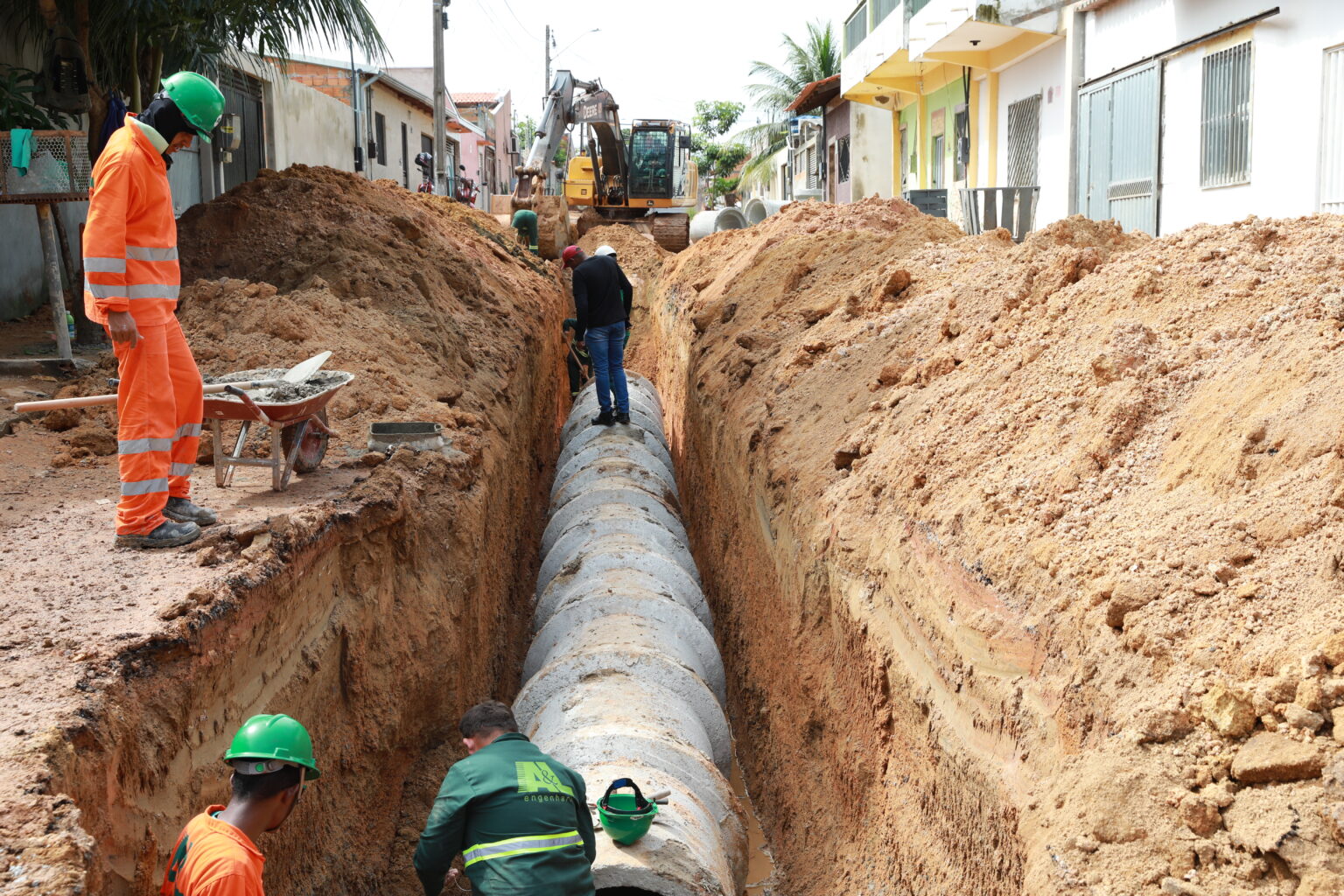 Obras no bairro Cidade Jardim estão suspensas por decisão judicial em Parauapebas