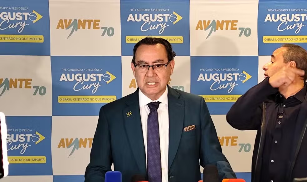 Avante oficializa Augusto Cury como candidato à Presidência