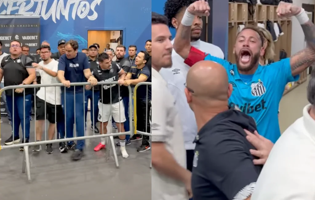 Neymar troca ofensas com dirigentes do Remo após vitória do Santos