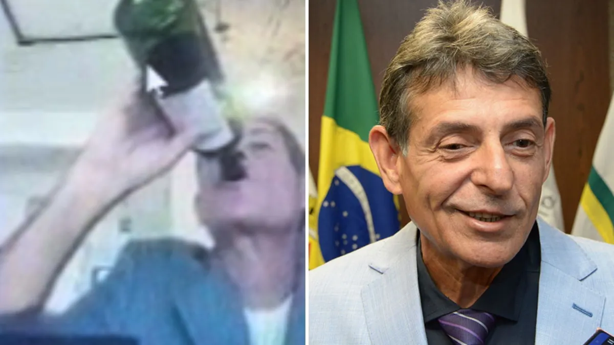 Juiz bebe vinho e fuma durante audiência virtual do TJMG