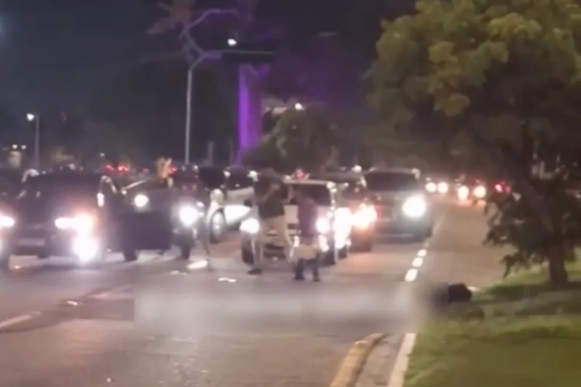 Motorista agride vendedor de pipoca e para o trânsito no Pará
