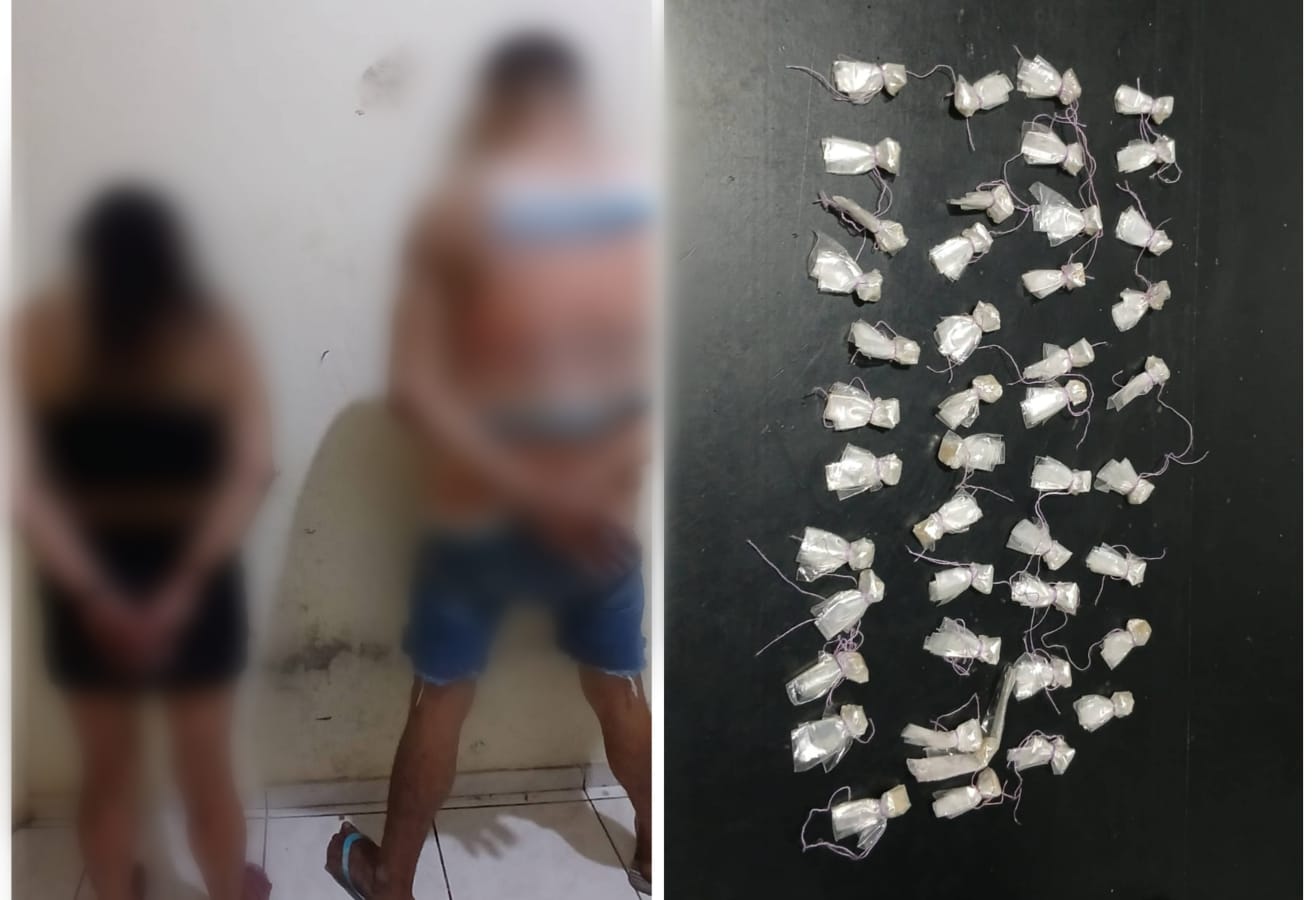 Mulher é presa com porções de óxi escondidas na boca durante abordagem no Pará