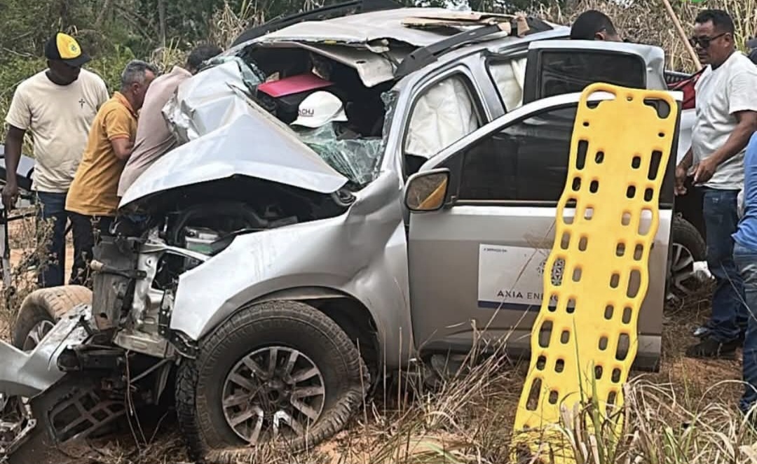 Grave acidente na BR-422 deixa uma pessoa morta próximo a Novo Repartimento