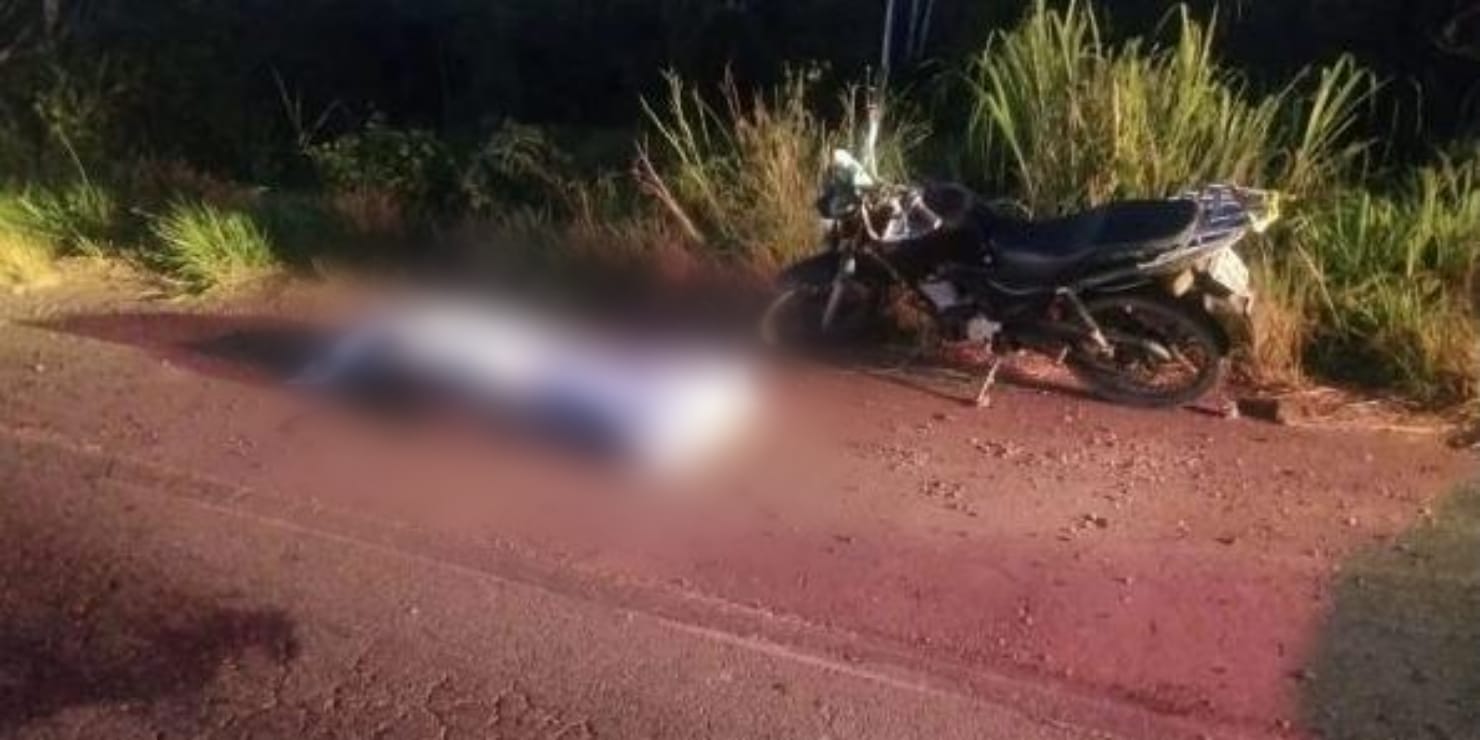 Motociclista morre em acidente na PA-275, entre Curionópolis e Eldorado do Carajás
