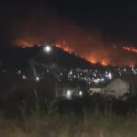 Incêndio de grande proporção atinge Morro das Antenas em Canaã dos Carajás