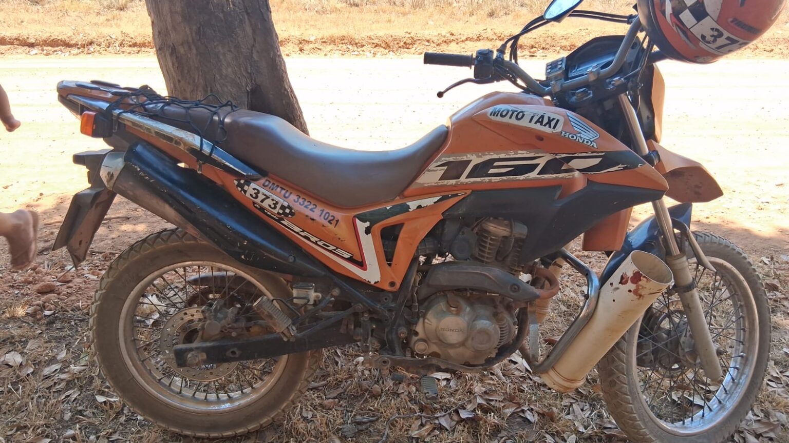 Polícia recupera moto de mototaxista após furto em Marabá