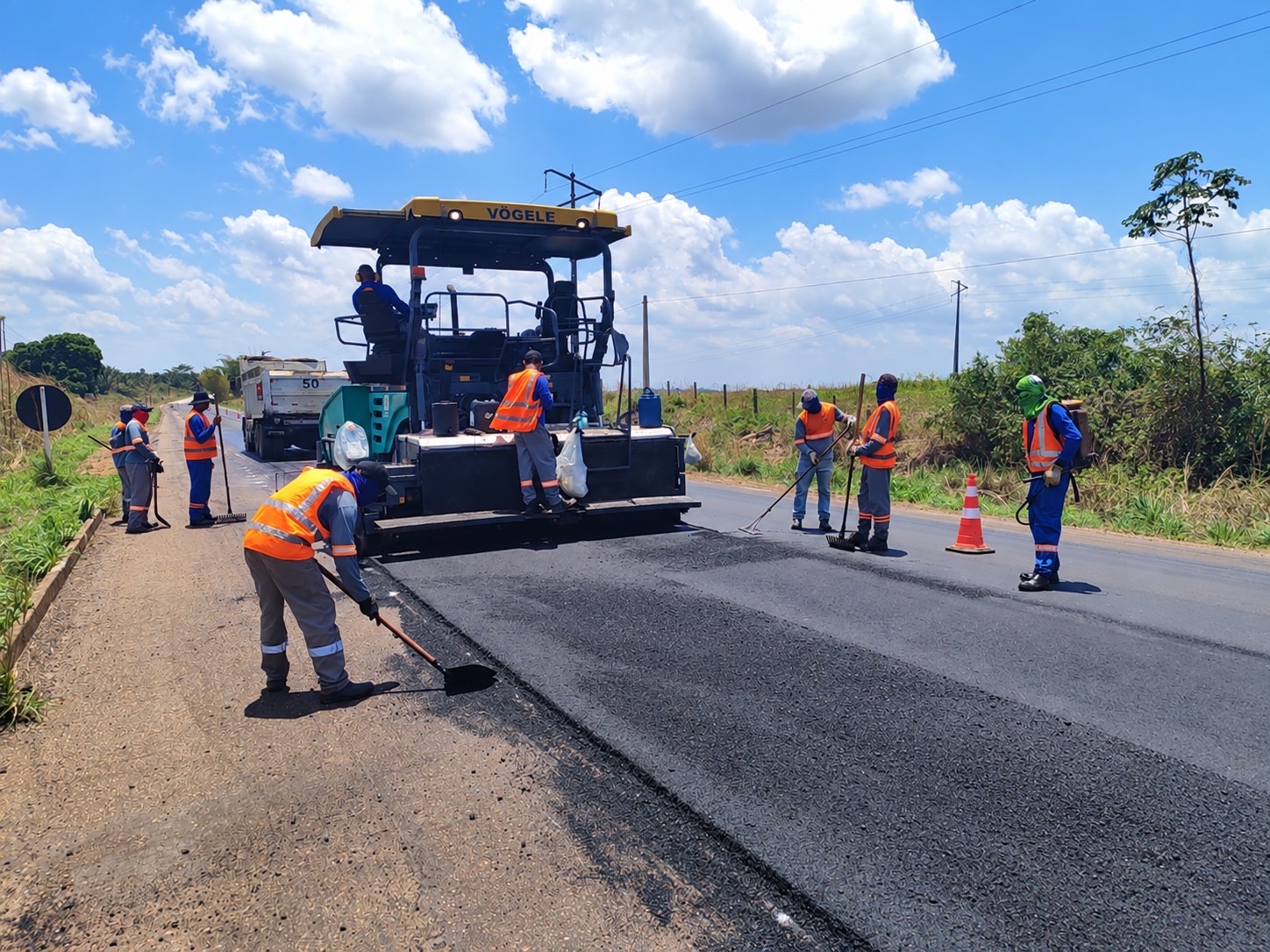 Trecho da PA-150 entre Marabá e Jacundá recebe obras de recuperação asfáltica