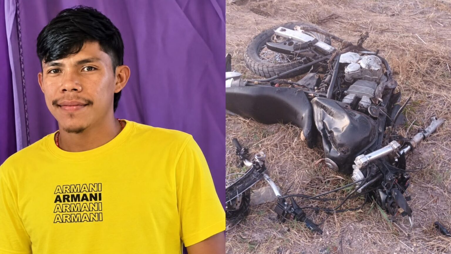 Acidente entre carro e motocicleta deixa duas pessoas mortas na BR-222