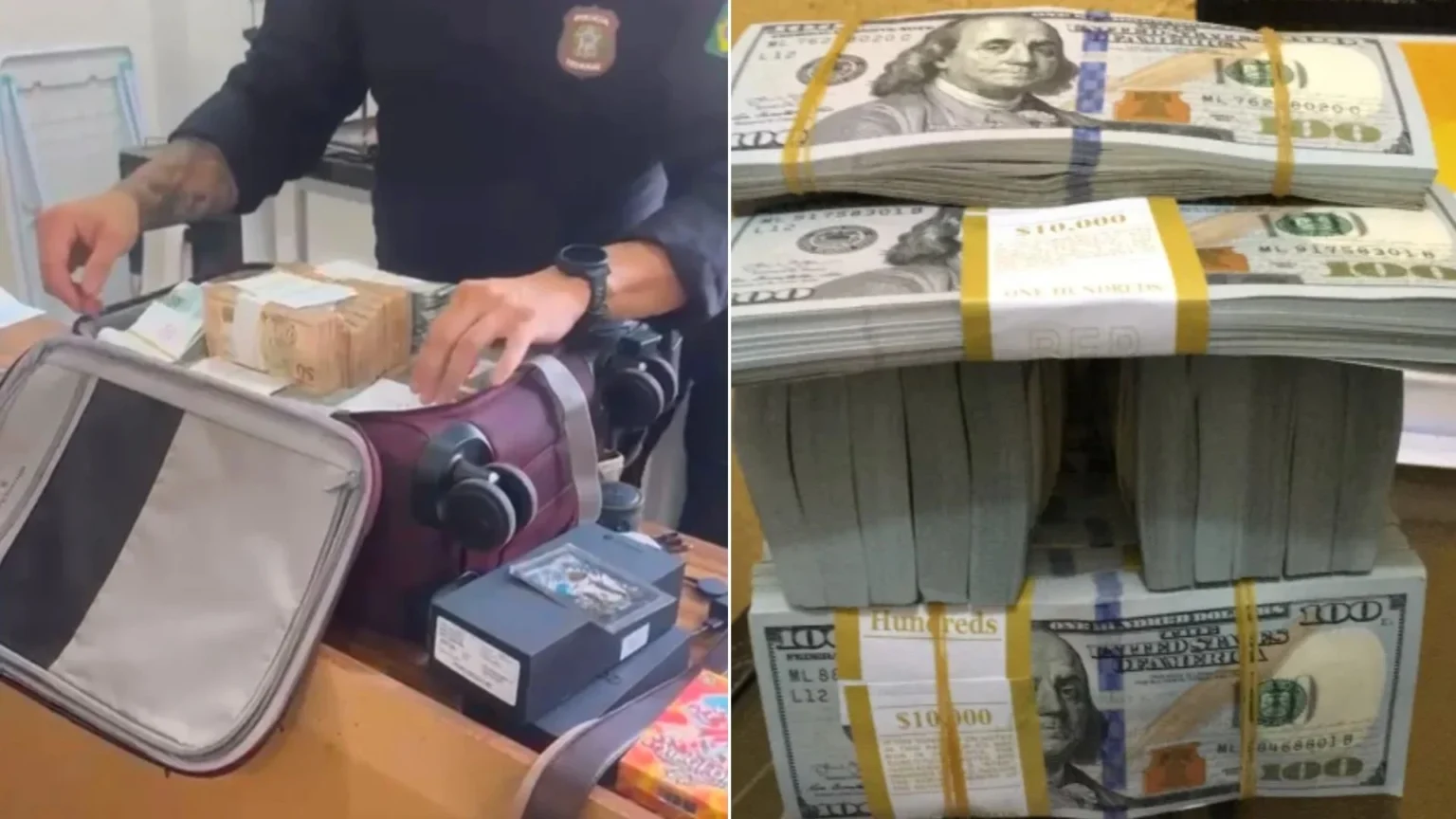 Faltando 20 dias para eleições, PF apreende R$ 5,2 milhões em espécie em casos suspeitos de campanha irregular
