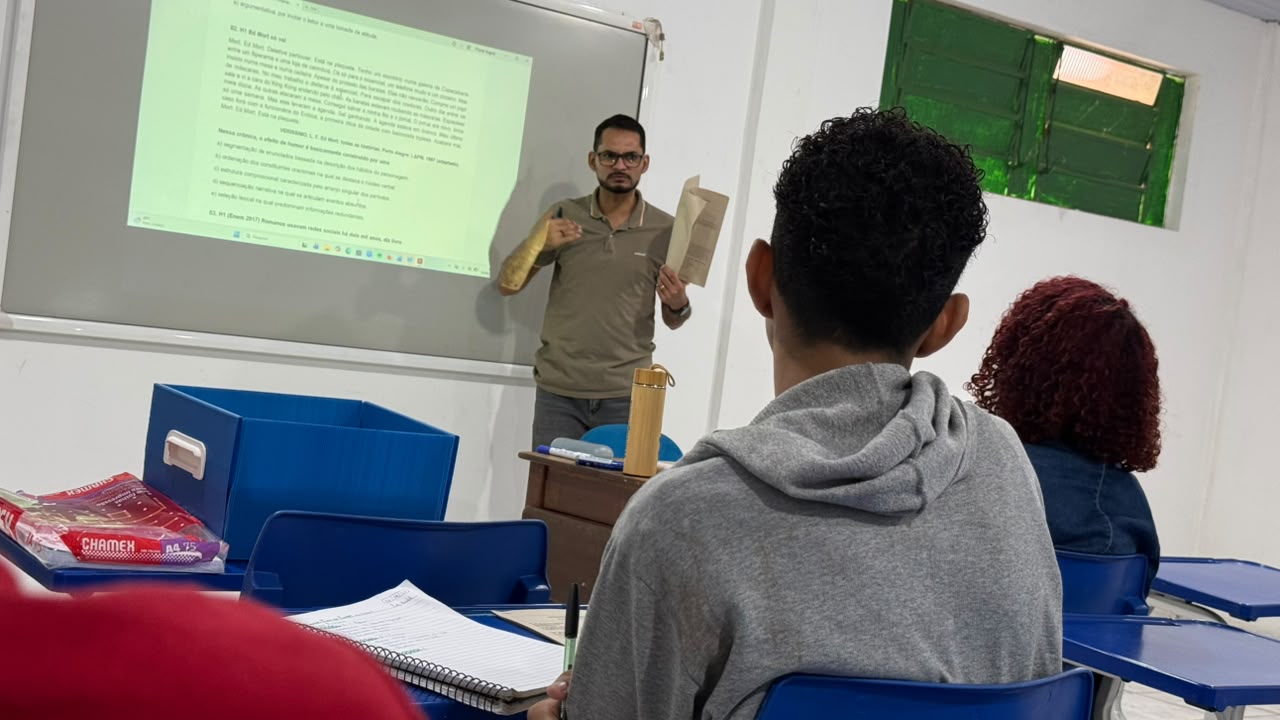 Foco no ENEM 2026 inicia aulas preparatórias em Parauapebas