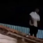 Adolescente suspeito de agredir mulher foge pelo telhado e é retirado pela PM no Pará