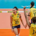 Brasil bate Argentina e garante vaga no Vôlei Feminino das Olimpíadas de 2028