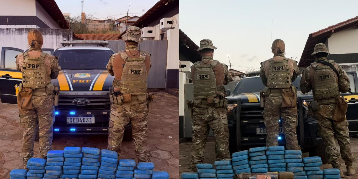 PRF apreende 80 kg de drogas em duas caminhonetes na BR-230, em Novo Repartimento