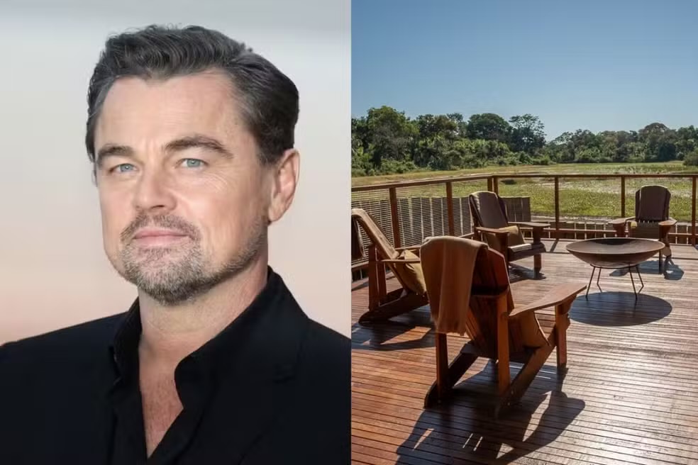Leonardo DiCaprio se hospeda em fazenda de luxo no Pantanal para conhecer projetos de conservação