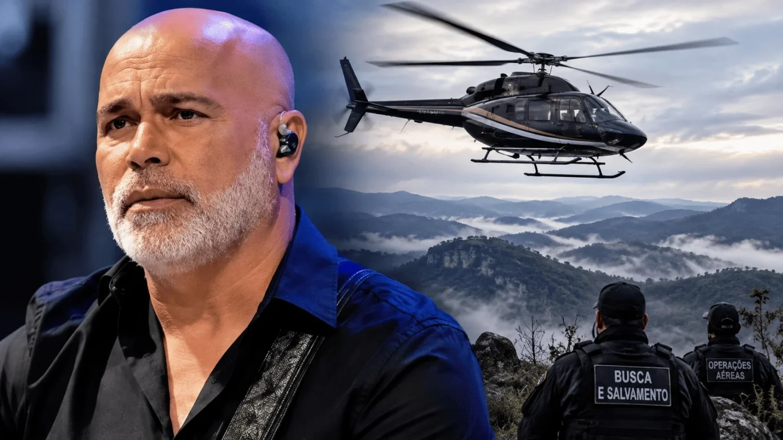 Helicóptero que transportava Rick, da dupla Rick e Renner, é encontrado com cinco corpos