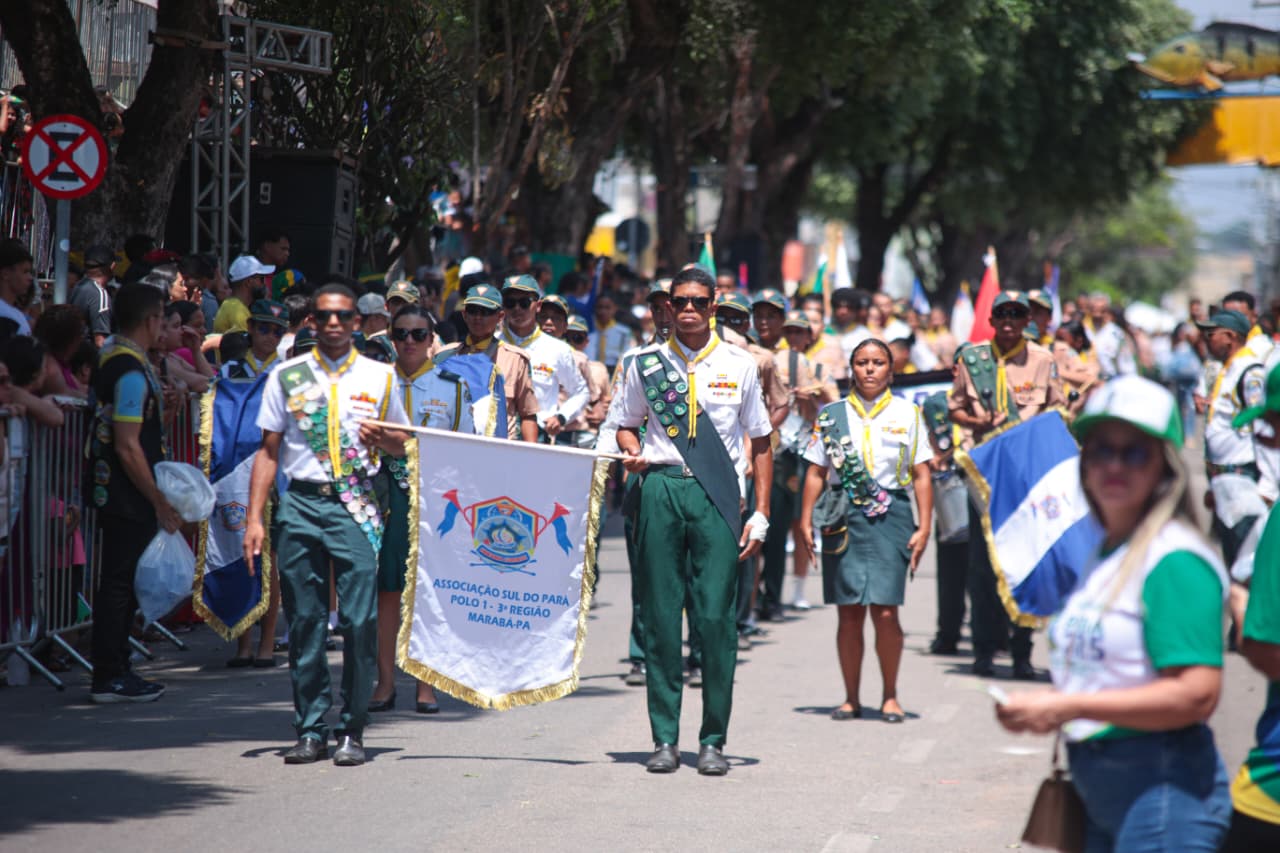 Marabá: Semana da Pátria tem desfiles nas zonas rural e urbana com grande celebração da Independência