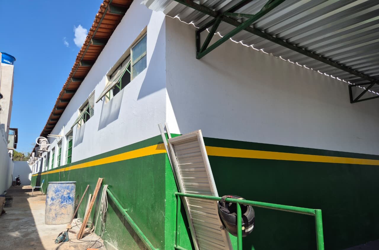 Prefeitura de Marabá revitaliza Escola de Tempo Integral Francisca de Oliveira Lima