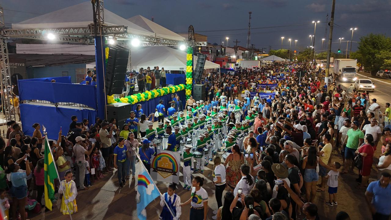 Prefeitura realiza Desfile Cívico-Militar no Núcleo Morada Nova, em Marabá