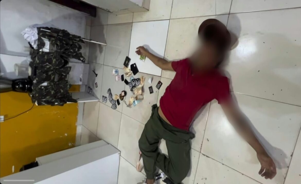Homem é baleado após invadir loja de artigos militares em Parauapebas