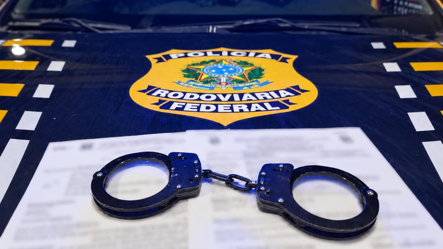 Fiscalização na BR-155 termina com prisão de homem procurado por roubo em Marabá