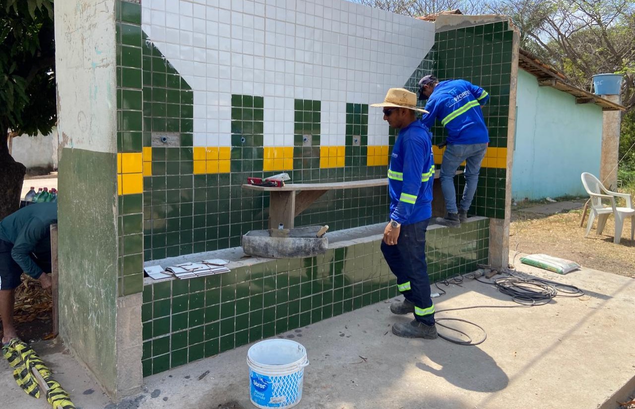 Prefeitura de Marabá moderniza chafarizes públicos para garantir água tratada aos moradores