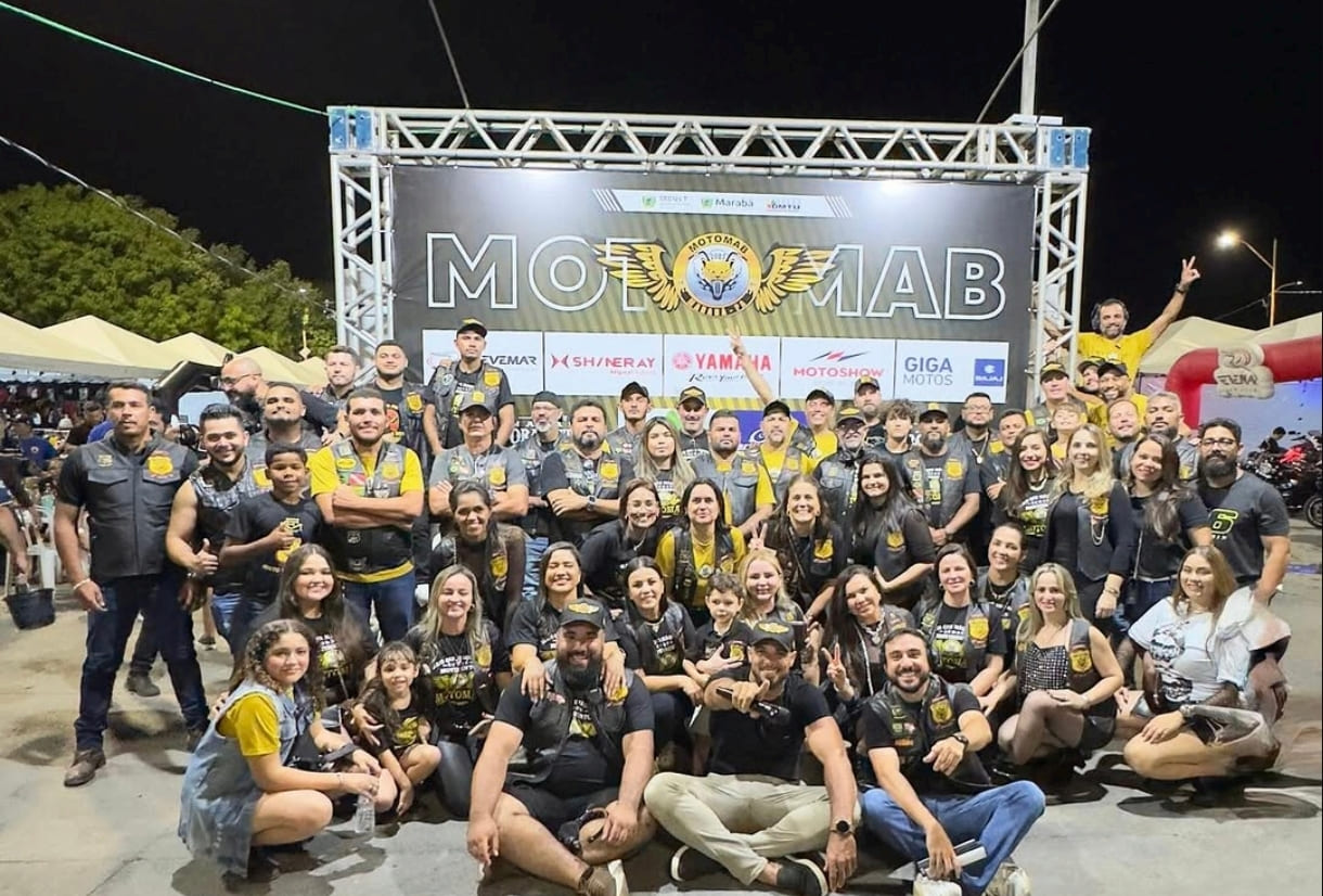 Marabá recebe 2ª edição do MotoMab com mais de 100 motoclubes e shows nacionais