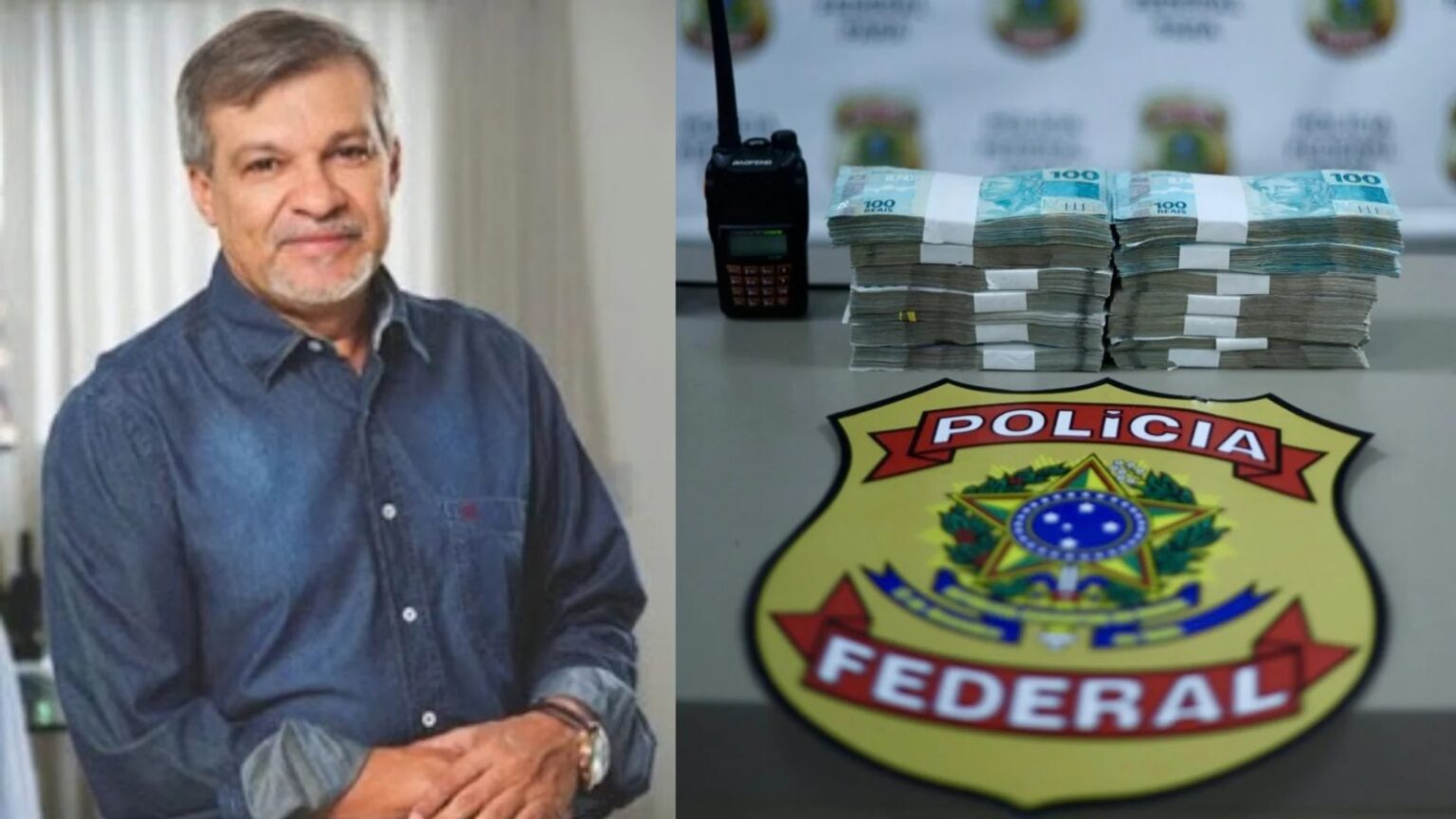 Manoel Pioneiro é preso pela PF ao sacar de R$ 300 mil em Belém