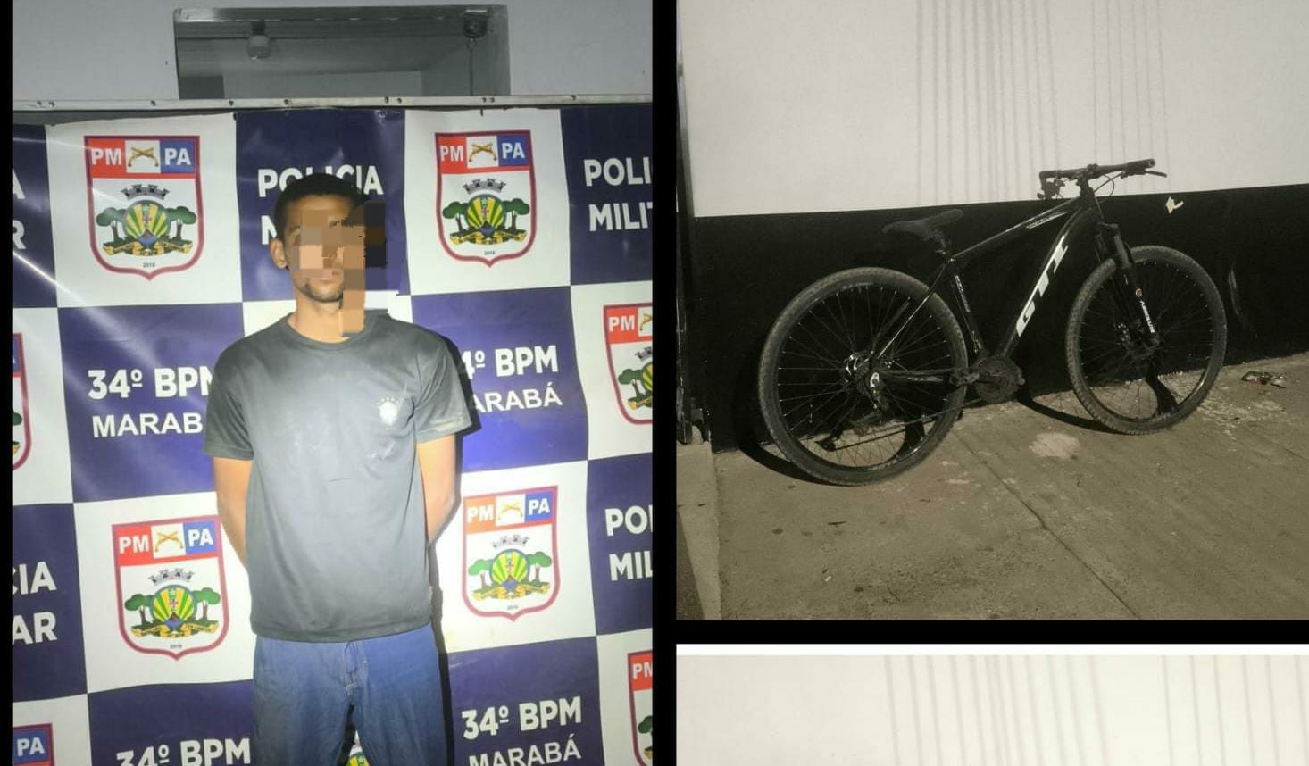 Suspeito é detido com duas bicicletas furtadas em Marabá