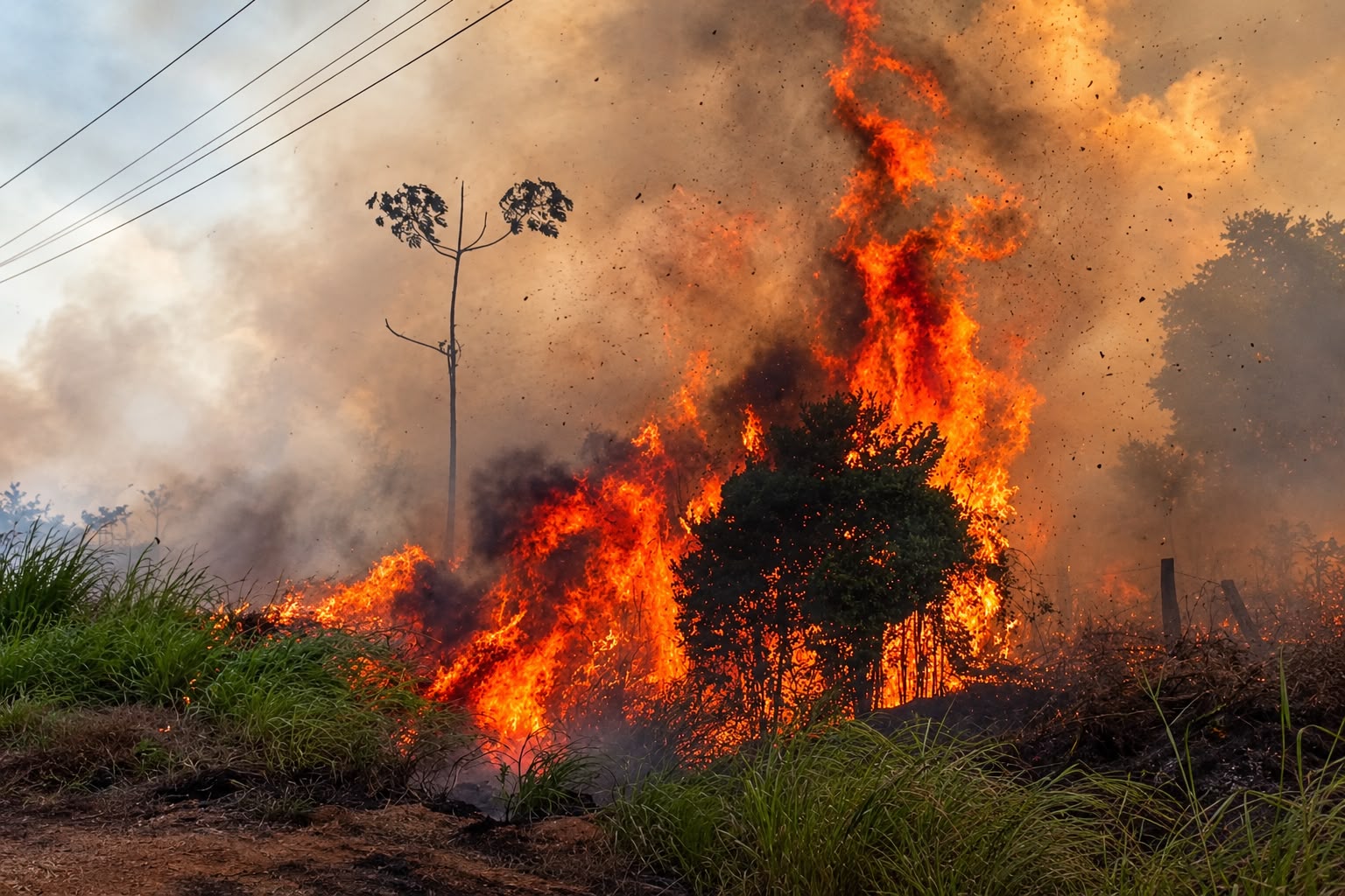 Município decreta situação de emergência em razão de incêndios florestais no sudeste do Pará