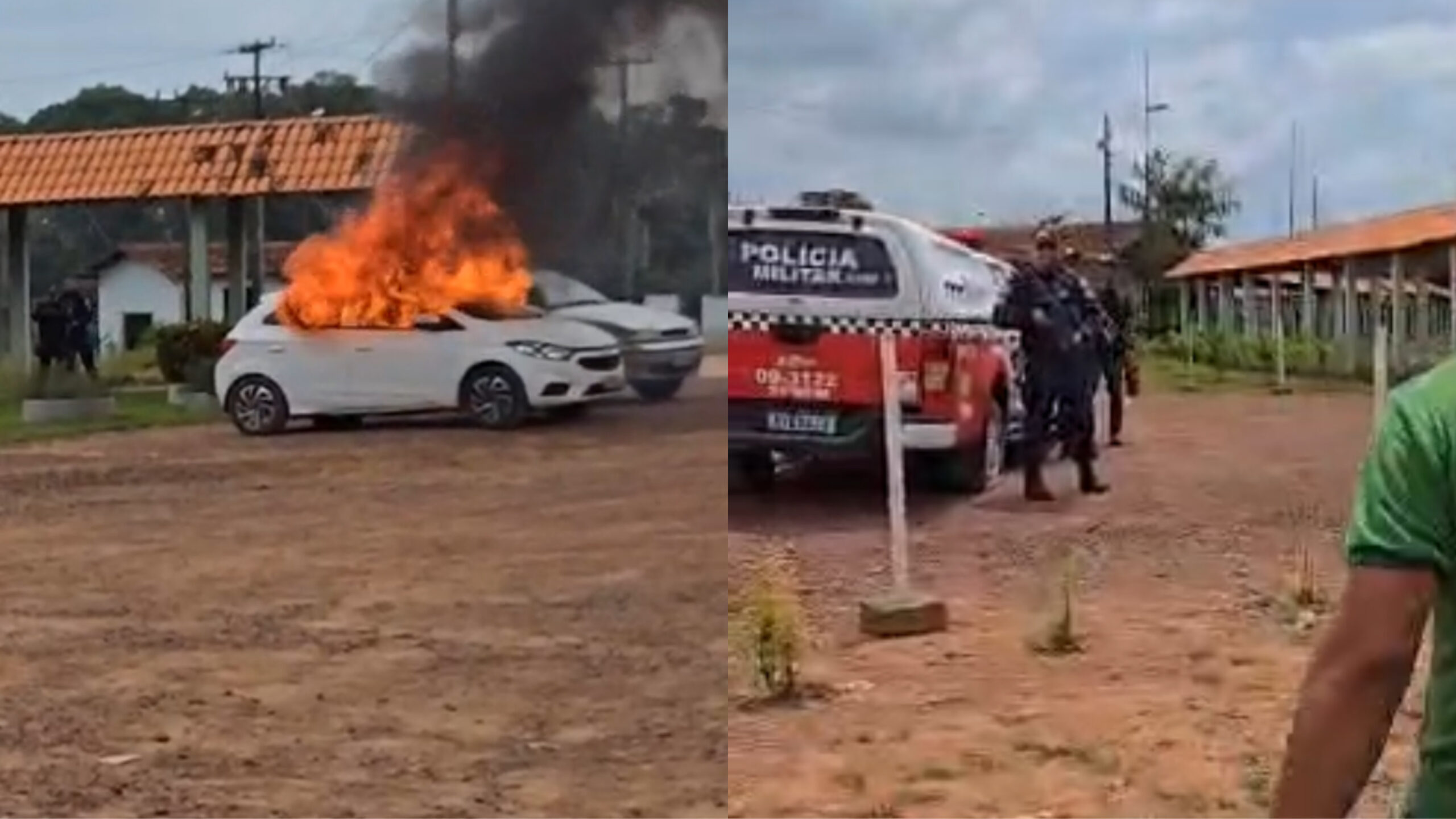 Conflito territorial deixa ferido e tem veículo incendiado no Pará