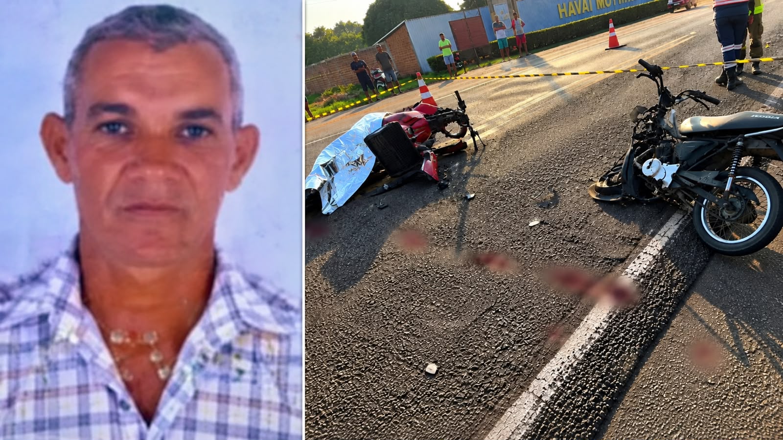 Colisão entre motocicletas deixa um morto e outro gravemente ferido em Jacundá