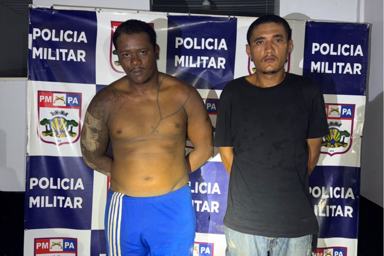 PM prende dois suspeitos de arrombamento e apreende drogas em Marabá