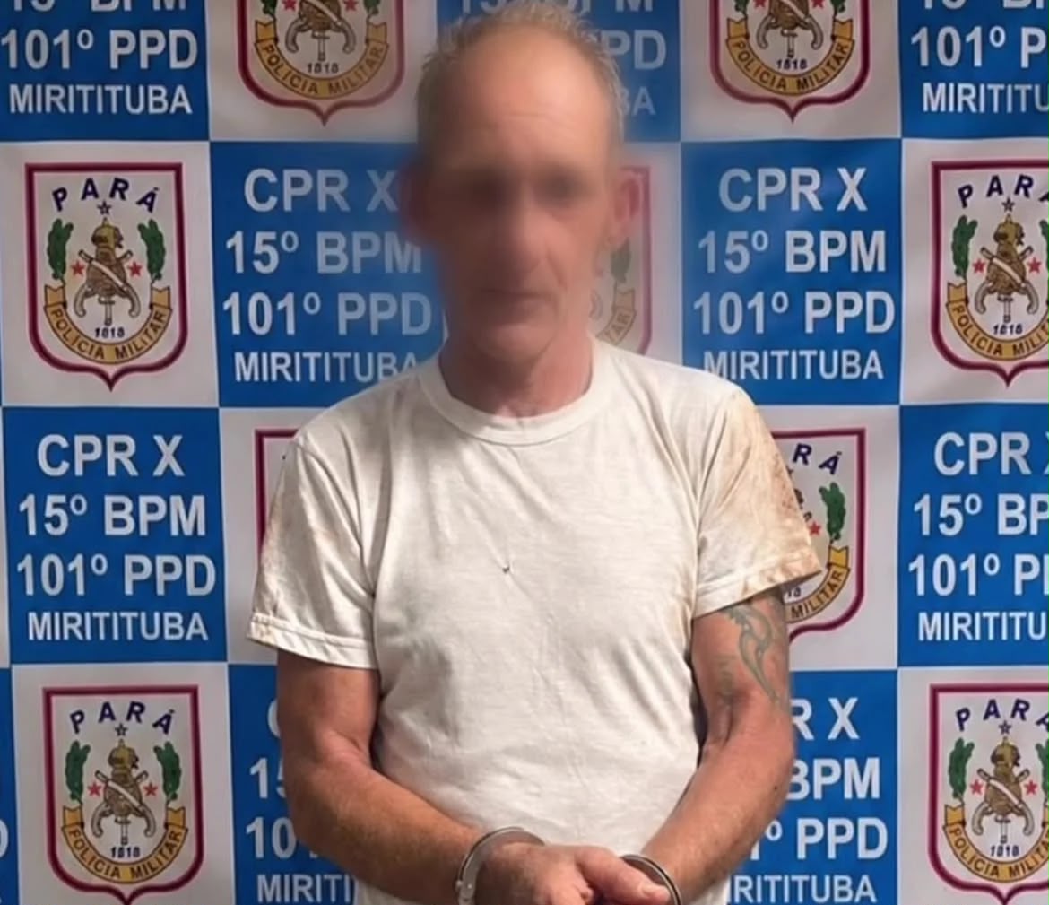 Homem é preso suspeito de mostrar partes íntimas a adolescente no Pará