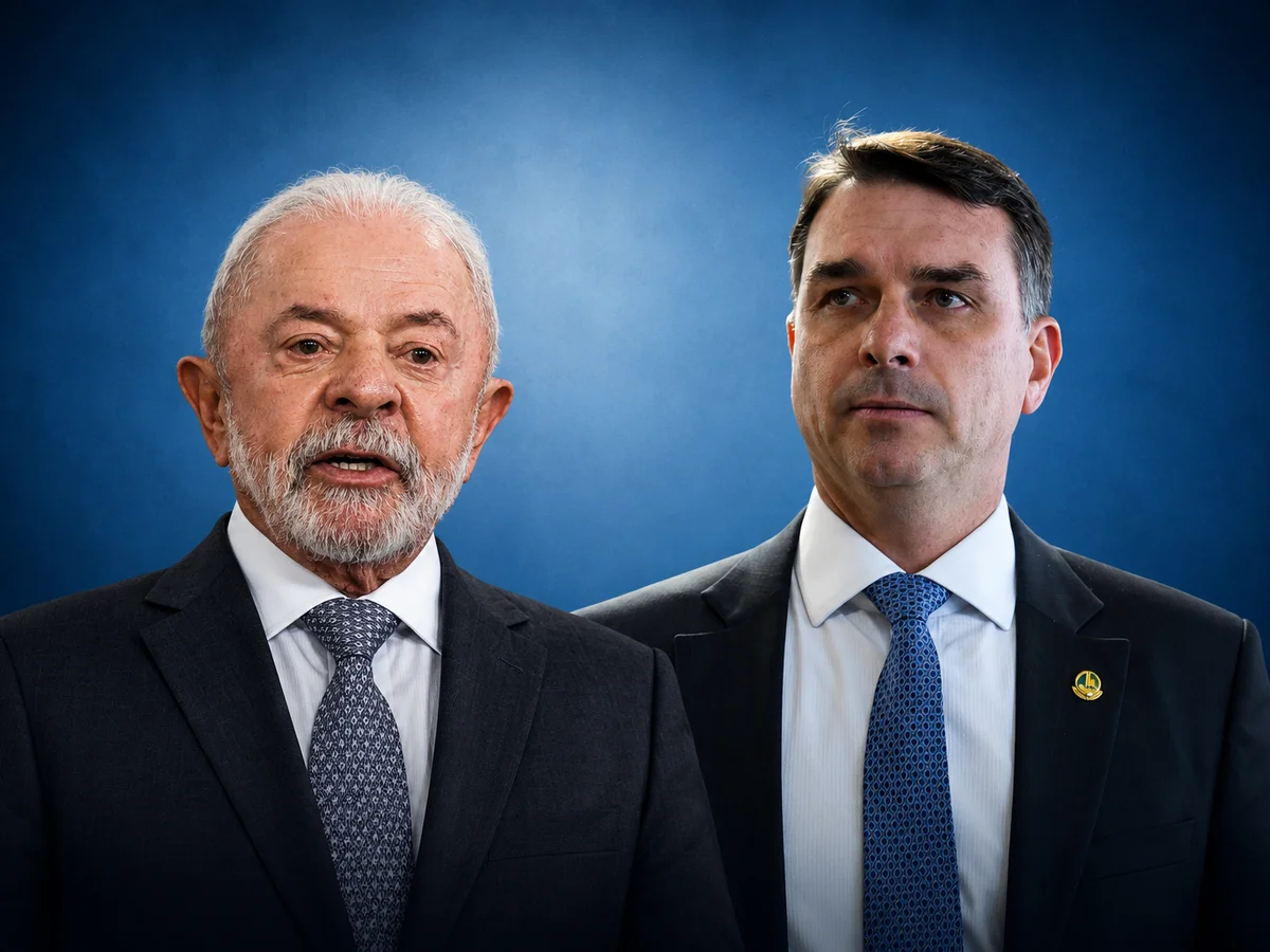 Datafolha: Lula tem 48% no 2º turno; Flávio, 45%