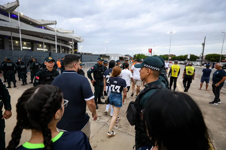 Segup mobiliza mais de 460 agentes de segurança para jogo entre Remo e Bragantino no Mangueirão