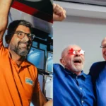 Governador eleito do Pará, Dr. Daniel cumprimenta Lula e Alckmin após vitória