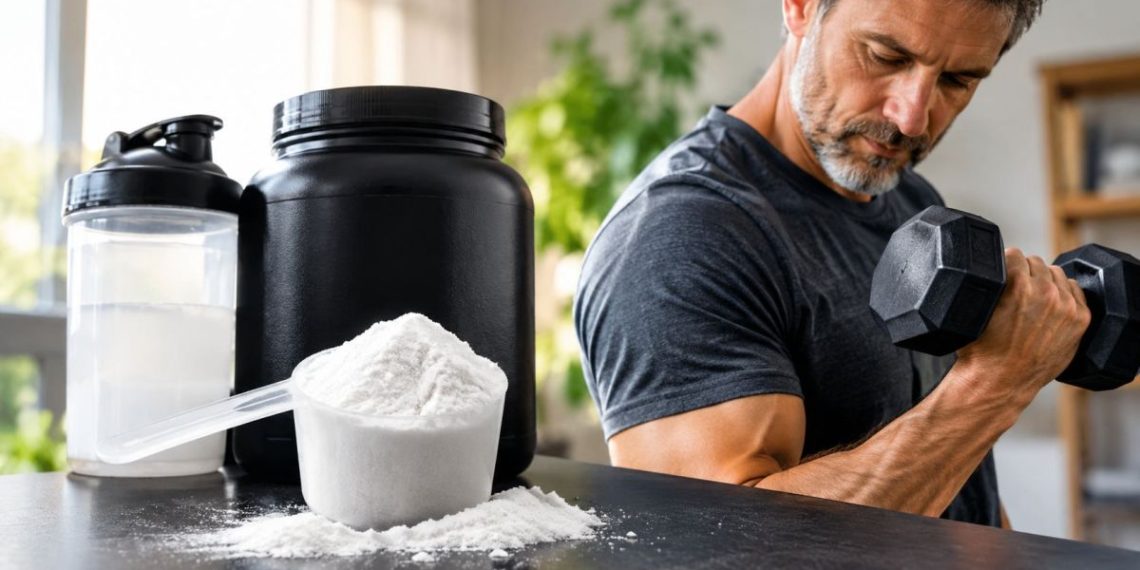 Creatina pode aumentar massa magra mesmo sem academia, aponta estudo