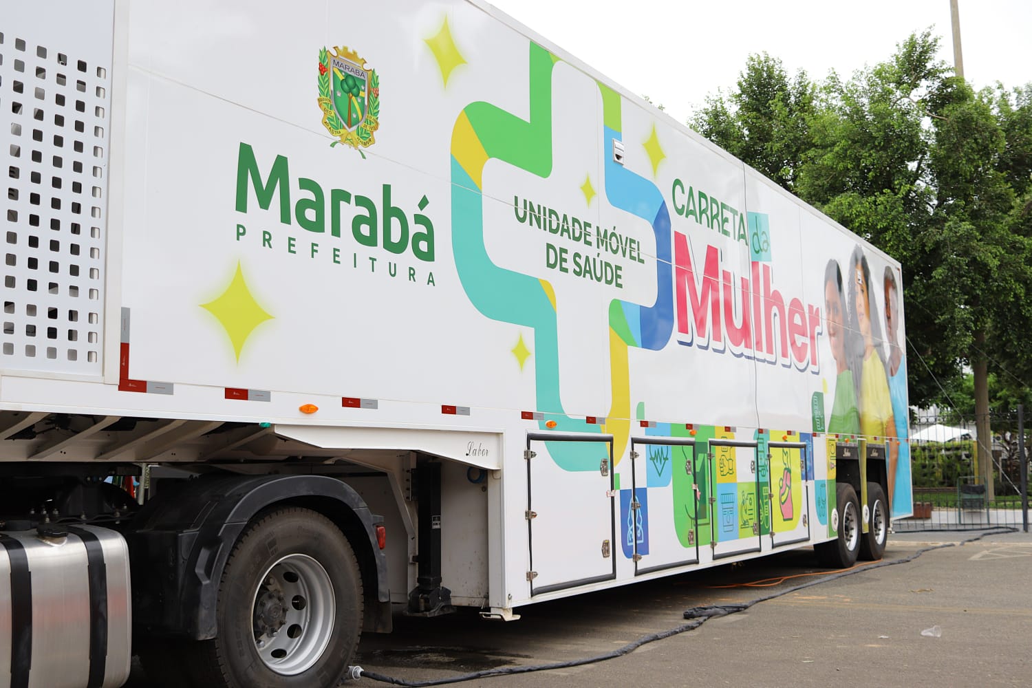 Prefeitura de Marabá inaugura Carreta da Mulher e amplia atendimento à saúde feminina