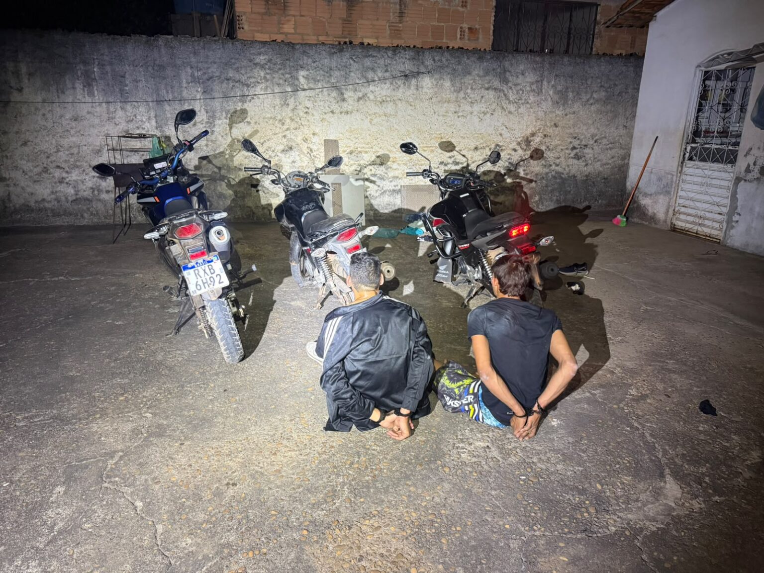 Polícia recupera três motos furtadas e detém dois suspeitos em Marabá