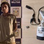 Homem é detido após ser flagrado com câmera furtada de supermercado em Marabá