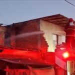 Incêndio atinge casa de dois andares em Ananindeua